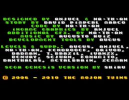 une photo d'Ã©cran de Uwol - Quest for Money sur Sega Megadrive